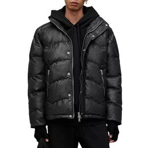🔥 AllSaints Altair Puffer Coat – Men’s Extra Small | NWT | Fall Must-Have